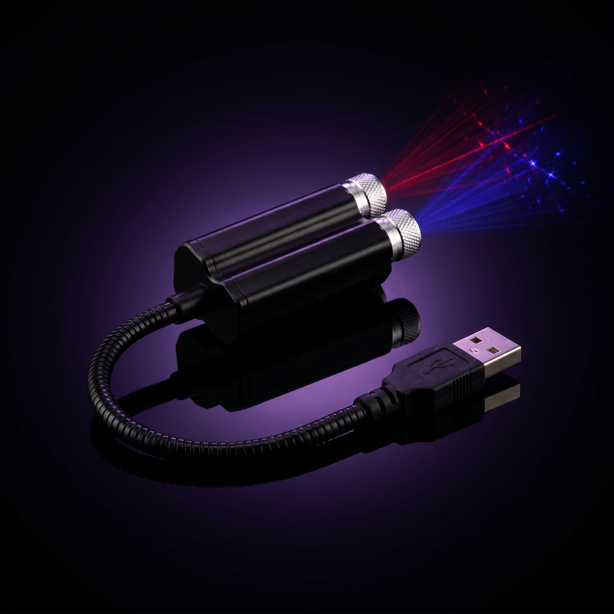 Starry sky projector studio product shot