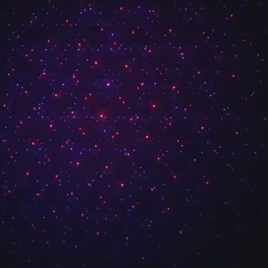 Starry sky projector demo