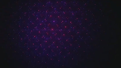Starry sky projector demo